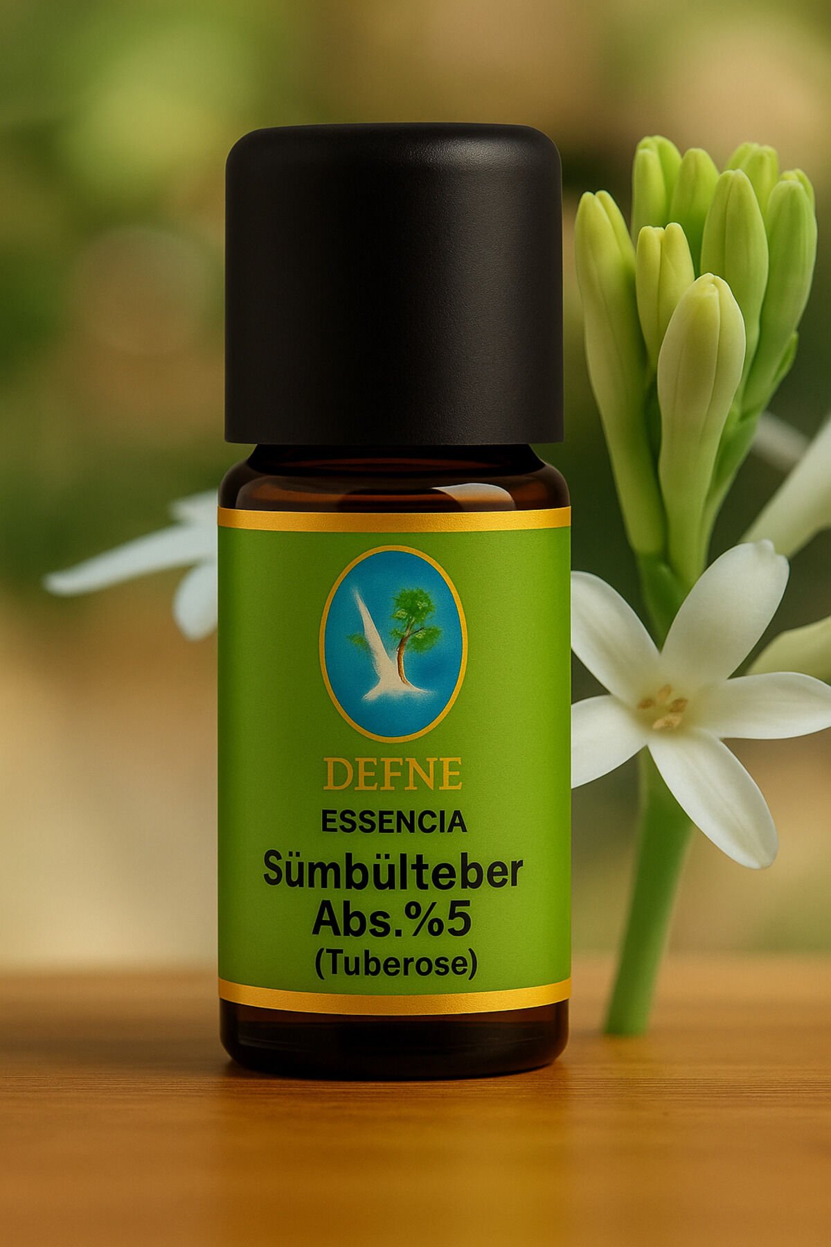 Sümbülteber Abs. %5 (Tuberose) Geleneksel %100 Saf Uçucu Yağ
