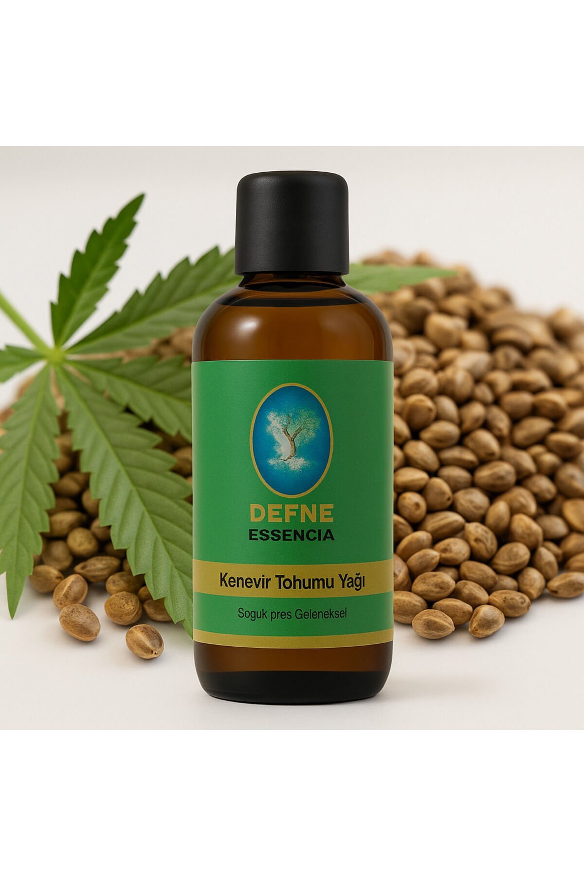 Kenevir Tohumu Yağı - Geleneksel %100 Saf Sabit Yağ