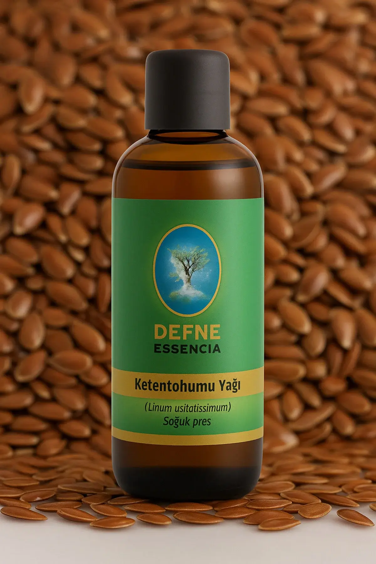 Keten Tohumu Yağı – Soğuk Pres • Geleneksel • Gıda Amaçlı